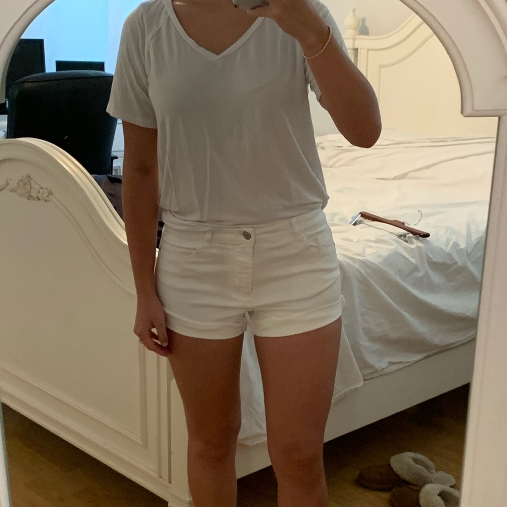 White Zara Shorts